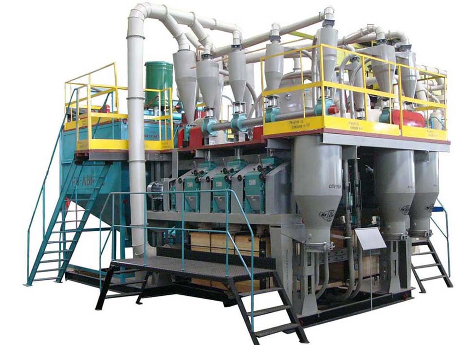 Агрегатний вальцьовий млин Р6-АВМ-15